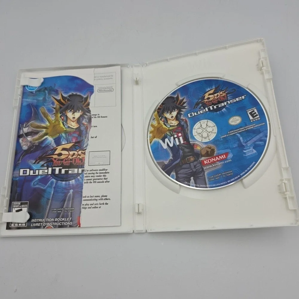 Yu-Gi-Oh 5D's Duel Transer For The Nintendo Wii - CIB No Cards Tested